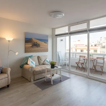 Апартаменты Con Terraza Y Piscina En Canteras *