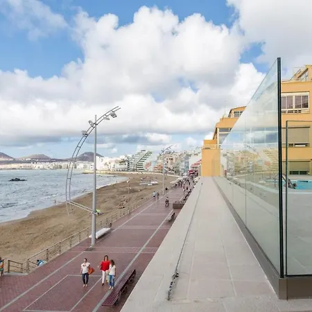 Апартаменты Con Terraza Y Piscina En Canteras