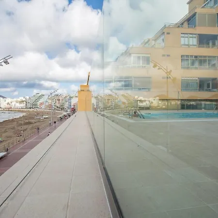 Con Terraza Y Piscina En Canteras Apartment *