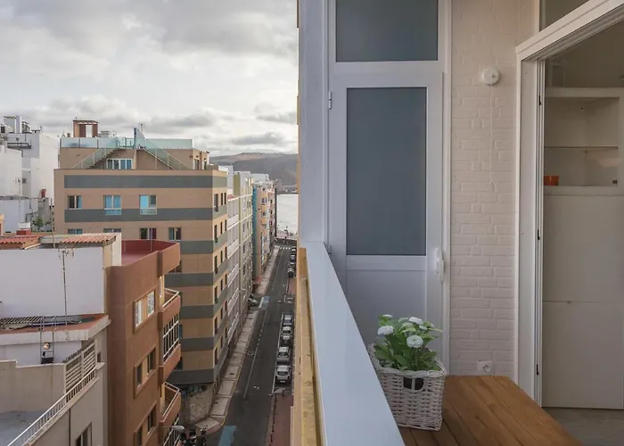 Appartement Con Terraza Y Piscina En Canteras *